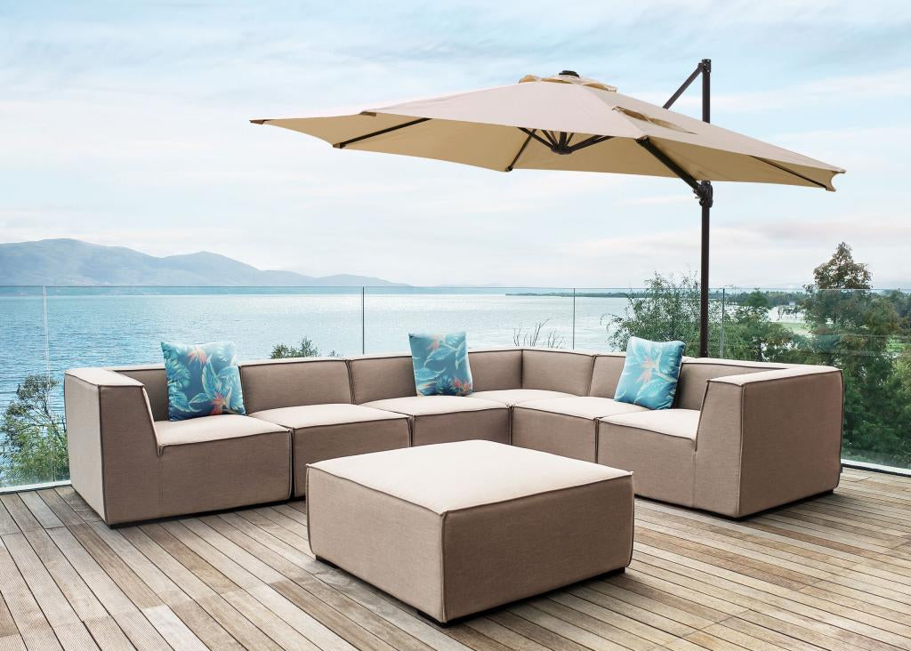 Parasol en porte-à-faux Nidchicshop ⌀ 2,95 m Nidchicshop II 34512PHVJ