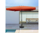 Parasol droit carré 2,95x2,95 m Calmetop 47635UYDY