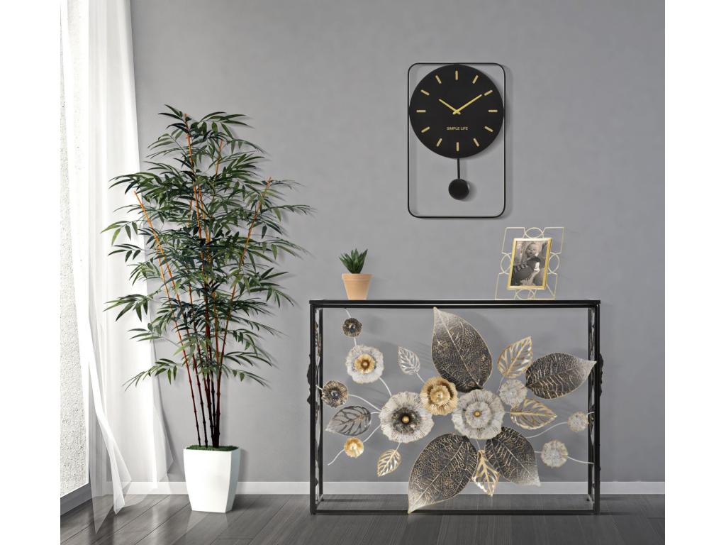 CONSOLE GLAM FONCÉ CM 111,8x41,9x80 22517ZJGL