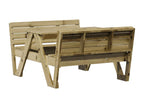 Calmetop - Table de pique-nique pour enfants en bois de pin imprégné 52247MIPU