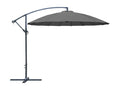 Parasol déporté en aluminium et fibre de verre 3m Nidchicshop 51893TUNF