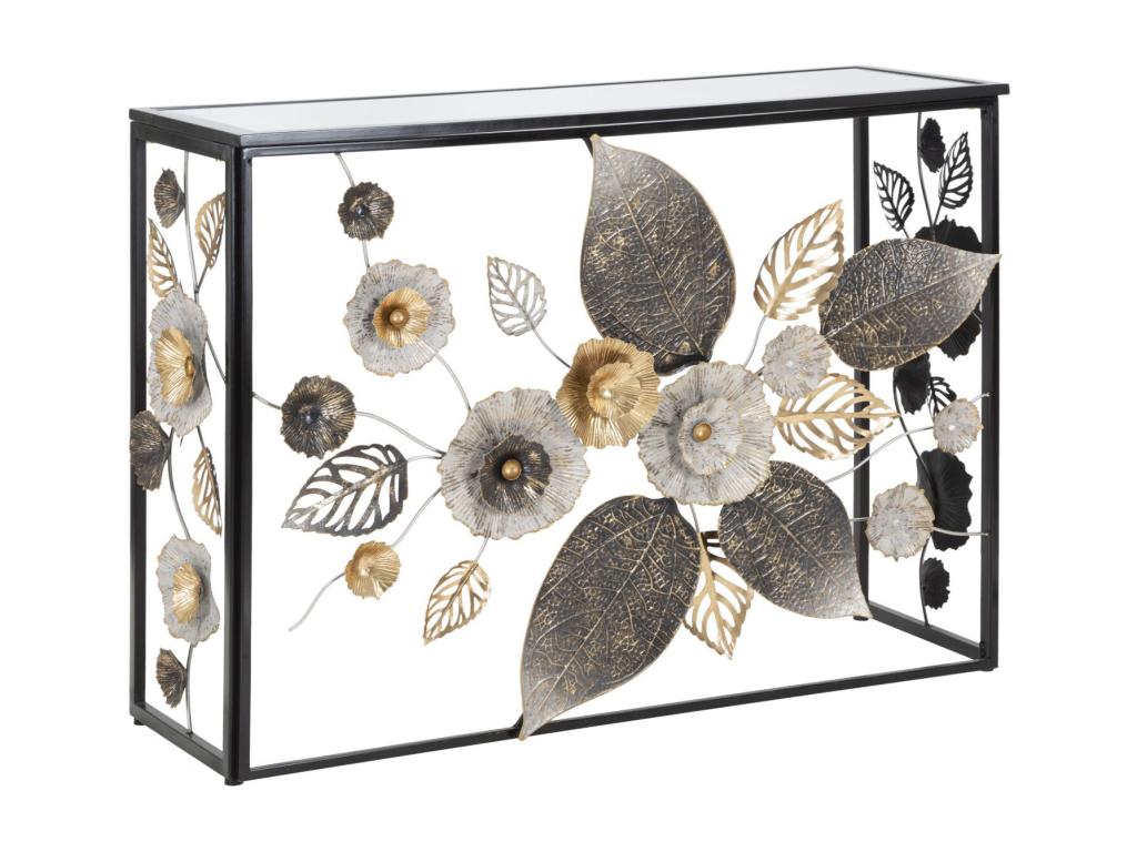 CONSOLE GLAM FONCÉ CM 111,8x41,9x80 22517ZJGL