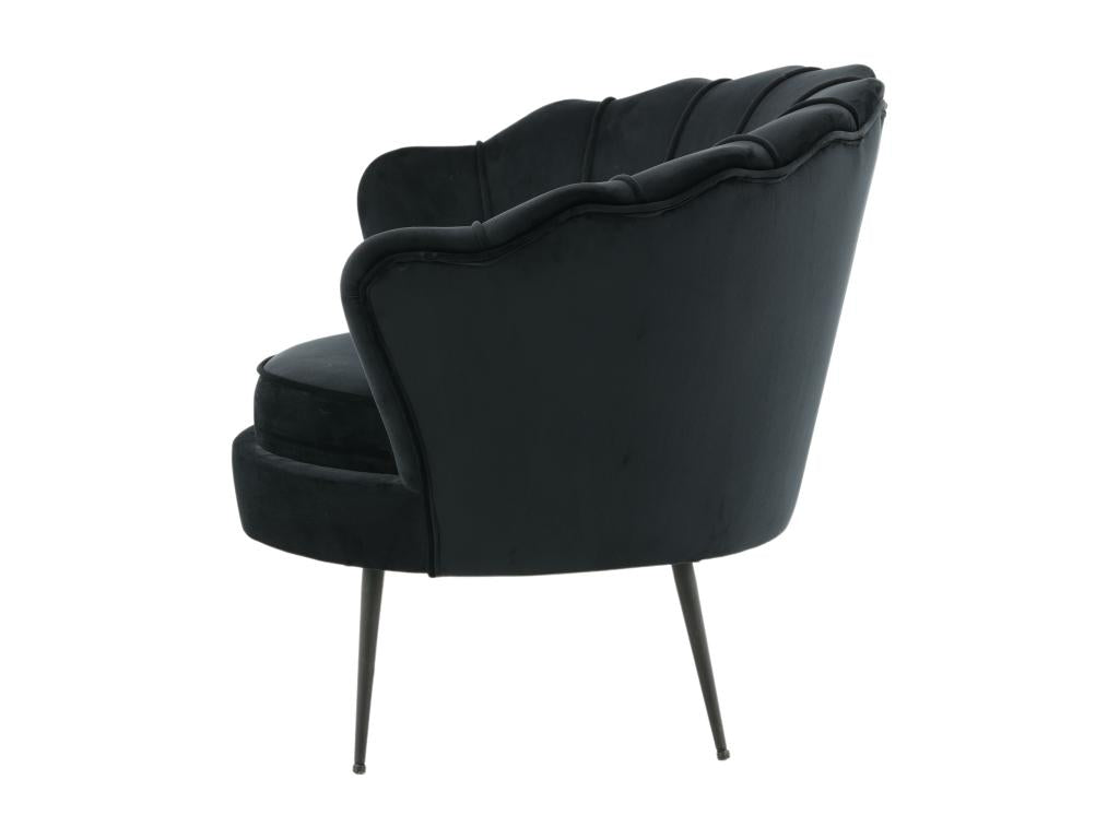 Fauteuil Calmetop 83x77x45 Noir 73007HTYG