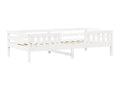 Cadre de lit avec toit sans matelas blanc 80x200 cm 53877RWAD
