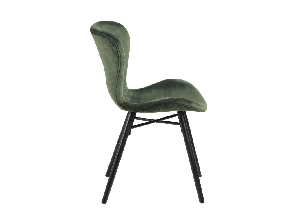 Bohometop Chaise de salle à manger vert sapin. 83751ICNP