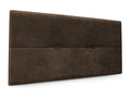 Calmetop Tête de lit en tissu Calmetop avec Boutons 95x50cm Lits 90 - Marron 75586JTAE