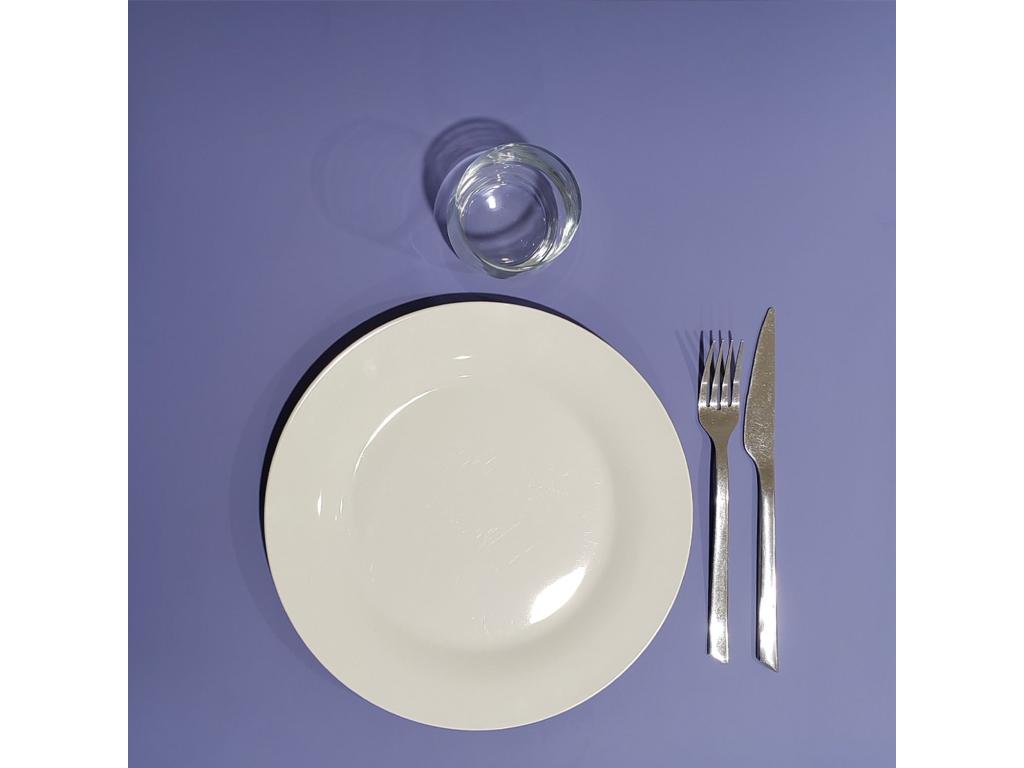 Table 70x70 cm - modèle Nidchicshop bleu note 50821TPLA