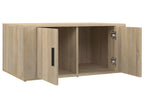 Table basse Chêne Nidchicshop 80x50x36 cm Bois d'ingénierie 11458KNCF
