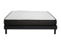 Ensemble Matelas mousse Calmetop - 140x200cm - accueil mémoire de forme - Sommier Calmetop gris 59657SXLO