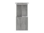 Bureau d'angle Nidchicshop gris 200x50x76 cm Bois d'ingénierie 13233KKPB