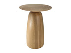 Table d'appoint / Table de nuit en bois hauteur de hêtre Calmetop 44 cm / Naturelle 35145HNSQ