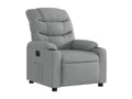 Fauteuil inclinable électrique Gris clair Tissu 95037YITA