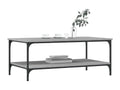 Table basse Nidchicshop gris 100x55x40 cm bois d'ingénierie 97329YLUX