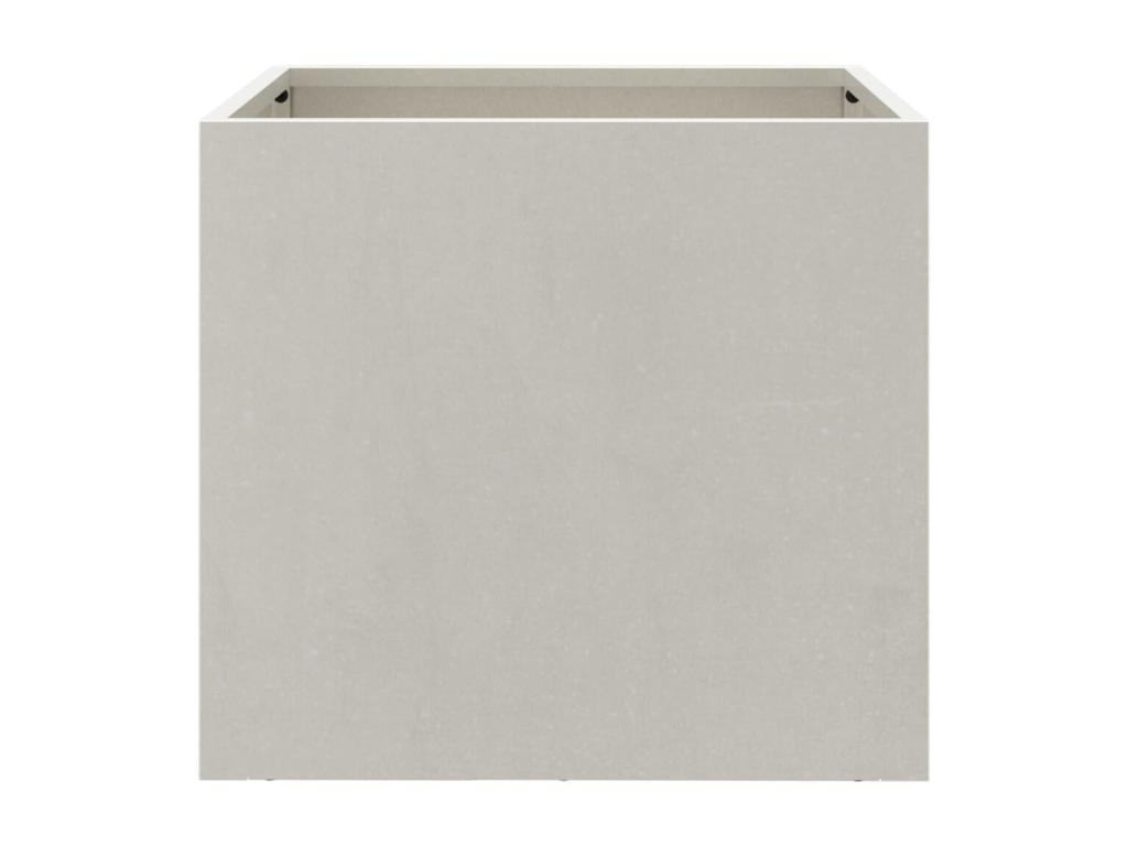 Jardinières 2 pcs argenté 32x30x29 acier inoxydable 41713GIDD