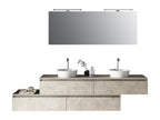 Ensemble de salle de bain double vasque 9 pièces Calmetop 33514LQLD