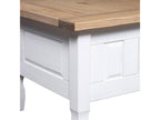 Table basse Pin mexicaine Gamme Bohometop Blanc 100x60x45 cm 72029ZBJQ