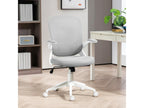 Chaise de bureau Calmetop grise et blanche 33211VNWK