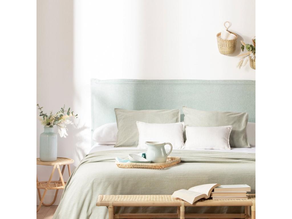 Tête de lit double en tissu mental 170x105 cm-Nidchicshop 22196RWGN