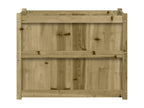 Jardinière 90x50x70 cm bois de pin imprégné 86762ACMT