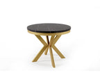 Table À Manger Nidchicshop DT120 120x196x76 Noir 73939NZBD
