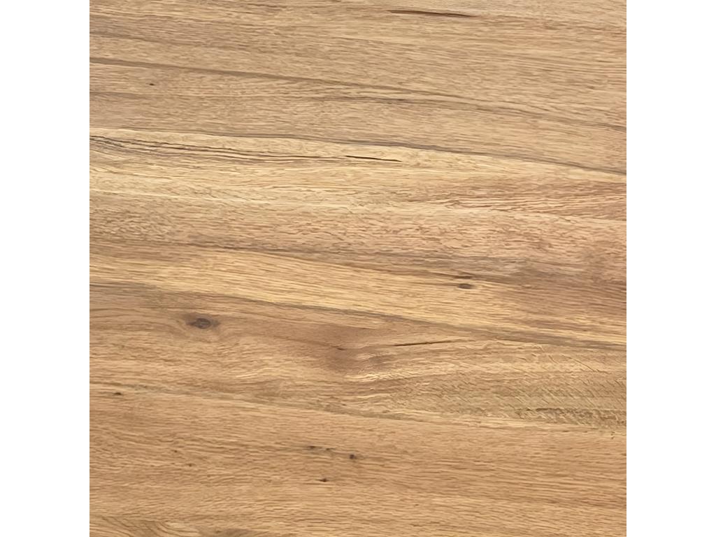 Table basse carrée en chêne massif huilé 100x100 Calmetop 47974LAWD