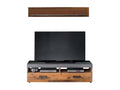 Meuble TV Calmetop Marron 139x41x40 cm Calmetop 07266YPMI