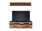 Meuble TV Calmetop Marron 139x41x40 cm Calmetop 07266YPMI