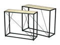 Bohometop - Lot de 2 Consoles Gigognes en Manguier Massif 21007TGEQ