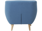 Fauteuil Nidchicshop Tissu Bleu 39489GQMC