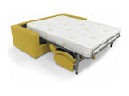 Nidchicshop Canapé convertible matelas h20 en tissu imperméable T03 200 cm mat- 140x197 jaune 06883IDRI