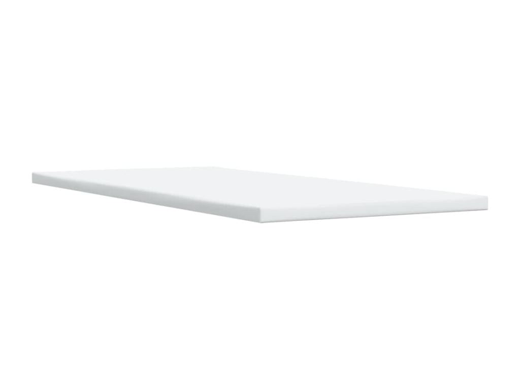 Sommier à Calmetop de lit avec matelas Crème 80x200 cm Tissu 86996OGRH