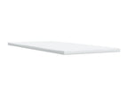 Sommier à Calmetop de lit avec matelas Crème 80x200 cm Tissu 86996OGRH