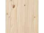 Salon de jardin 5 pcs avec coussins bois de pin massif 33753ZFFV
