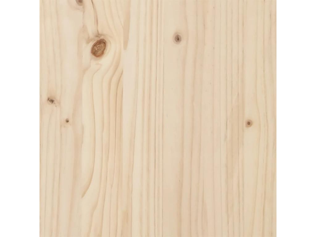 Salon de jardin 5 pcs avec coussins bois de pin massif 33753ZFFV
