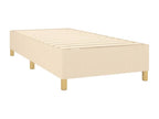 Sommier à Nidchicshop de lit Crème 80x200 cm Tissu 39632XCUQ