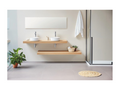 Plan vasque suspendu Nidchicshop pour salle de bain design chêne 45x120 cm 62261ASUQ