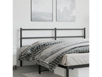 Tête de lit métal noir 200 cm 15439RZJB
