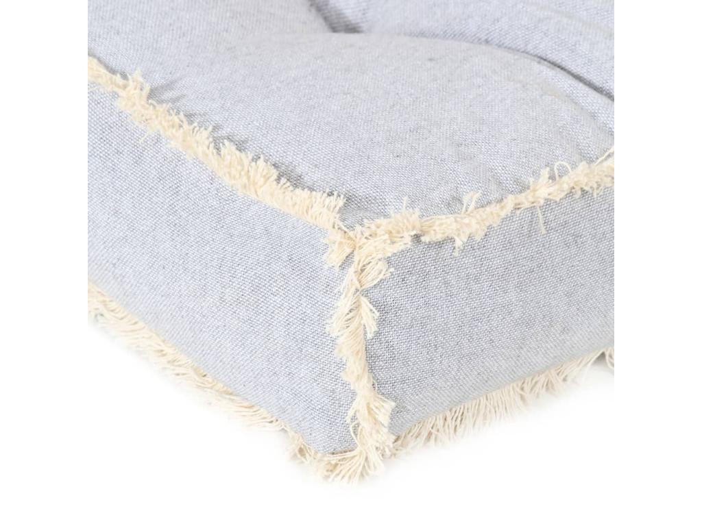 Coussin de canapé palette Gris 120x80x10 cm 77087KGWG