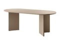 Table à manger - couleur Cappuccino - 90x204 cm - Nidchicshop 82512KKDN