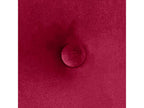 Nidchicshop Tête de Lit Velours Lisse avec Boutons 95x60 Lits 80/90 - Rouge 71231KFVV