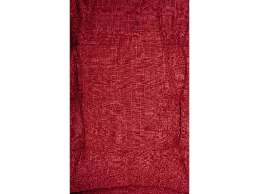Chaise de bureau - Tissu - Rouge - Oxygène 09071DGWD