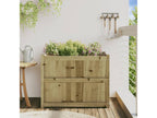 Jardinière 90x50x70 cm bois de pin imprégné 86762ACMT