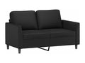 Ensemble de canapés 3 pièces avec coussins Noir Similicuir 76004WYEN