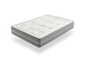Matelas à ressorts ensachés à double mémoire double face 200x200 Hauteur 30 cm /-2. 46635PQHO