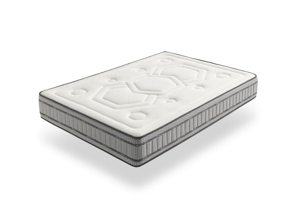 Matelas à ressorts ensachés à double mémoire double face 200x200 Hauteur 30 cm /-2. 46635PQHO