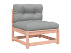 Salon de jardin 9 pcs avec coussins sapin de Calmetop solide 55351BEVY