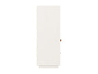 Buffet haut Blanc 67x40x108,5 cm Bois massif de pin 03451XTAP