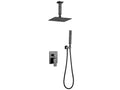 Composition mitigeur de douche au plafond Gun métal - Nidchicshop 51991UIYQ