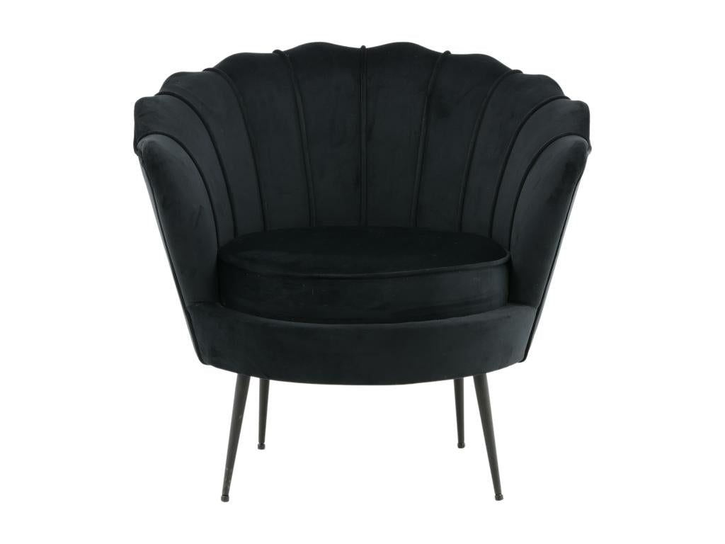 Fauteuil Calmetop 83x77x45 Noir 73007HTYG