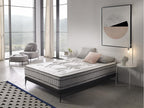 Matelas à ressorts ensachés à double mémoire double face 200x200 Hauteur 30 cm /-2. 46635PQHO